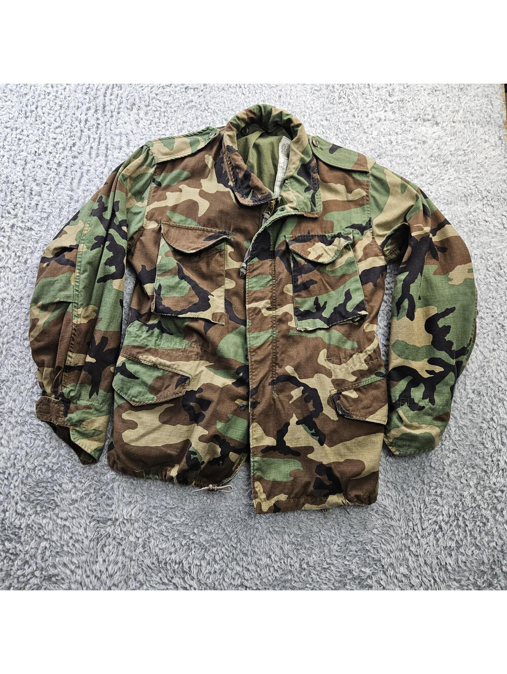 John Ownbey M65 Cold Weather Field Jacket Scoville Vintage 1986 M Reg *Stain